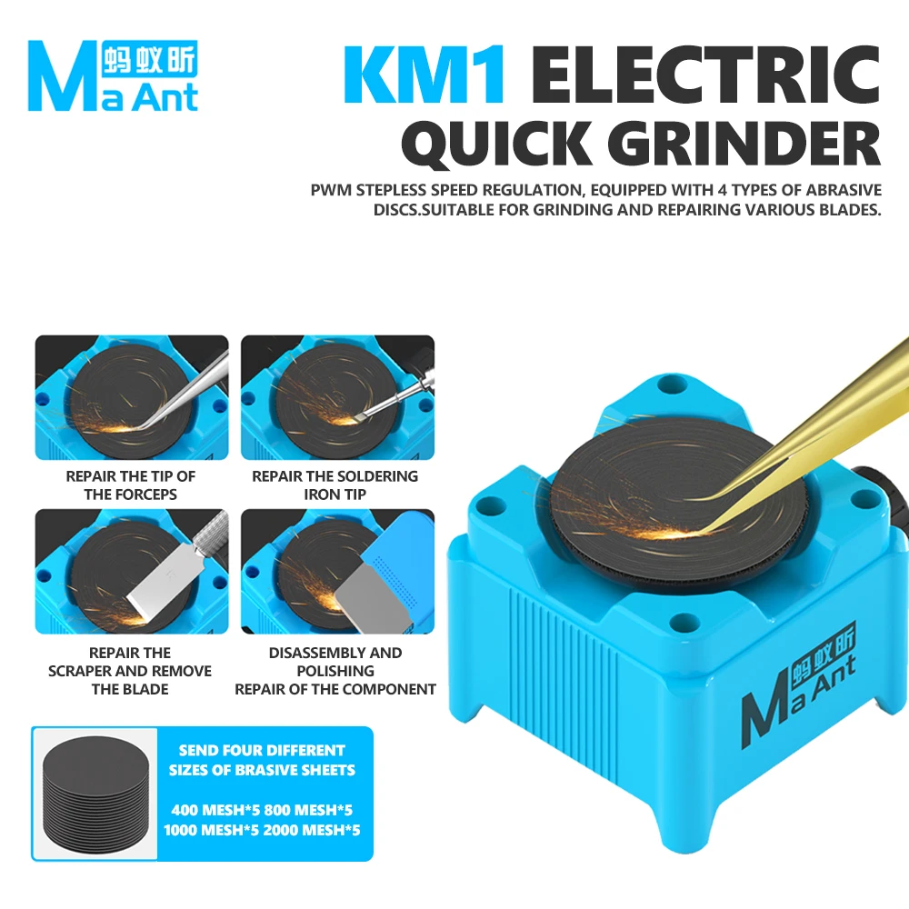 MaAnt KM1 電気グラインダー。7000～15000回 - Electronics Repair In Usa のレビューと価格