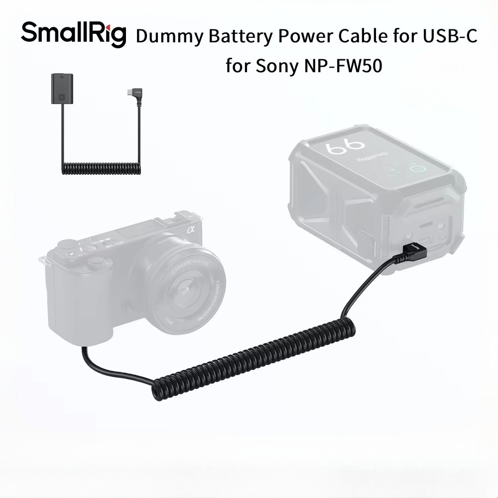 SmallRig 6542 USB-C ダミーバッテリーケー - Sony Camera Zv-E10 のレビューと価格