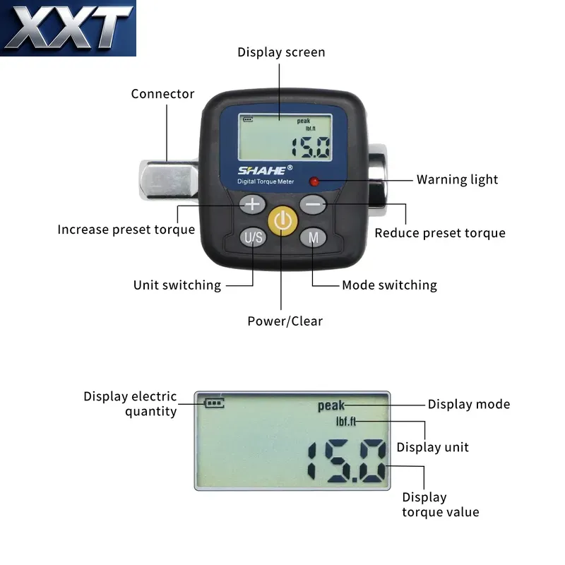XXT Shahe デジタルトルクレンチアダプター 電子トル - Electronics Repair In Usa のレビューと価格